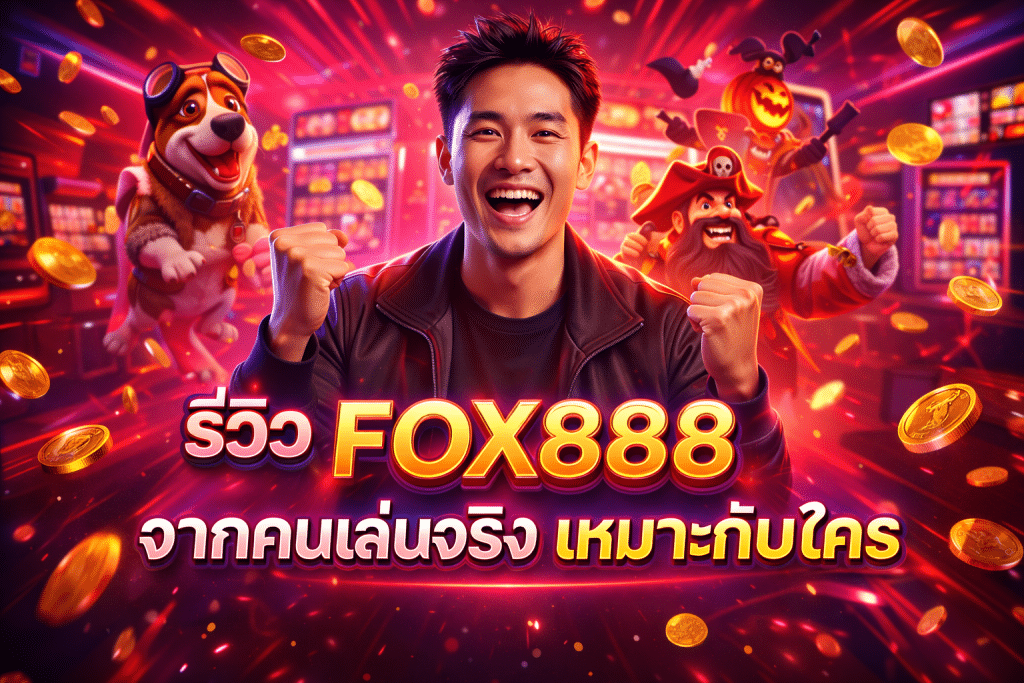 รีวิว FOX888 จากคนเล่นจริง เหมาะกับใคร