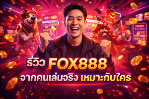 รีวิว FOX888 จากคนเล่นจริง เหมาะกับใคร